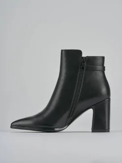 Clearance Stivaletti tacco 7cm pelle Donna Stivaletti Tacco Alto