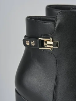 Clearance Stivaletti tacco 7cm pelle Donna Stivaletti Tacco Alto