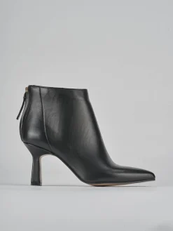 Outlet Stivaletti tacco 5cm pelle Donna Stivaletti Tacco Alto