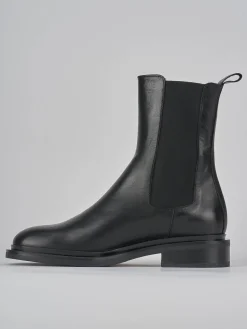 Stivaletti tacco 2cm pelle Donna Stivaletti Tacco Basso