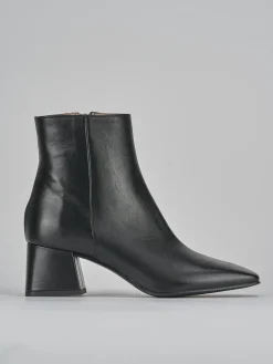 New Stivaletti tacco 6cm pelle Donna Stivaletti Tacco Alto