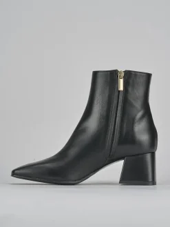 New Stivaletti tacco 6cm pelle Donna Stivaletti Tacco Alto