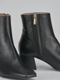 New Stivaletti tacco 6cm pelle Donna Stivaletti Tacco Alto