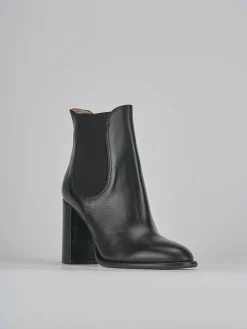 Stivaletti tacco 9cm pelle Donna Stivaletti Tacco Alto