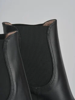 Stivaletti tacco 9cm pelle Donna Stivaletti Tacco Alto