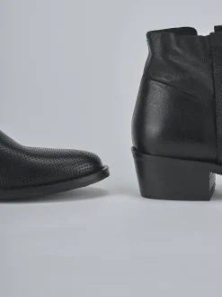 Hot Stivaletti tacco 4cm pelle Donna Stivaletti Tacco Basso