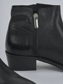 Hot Stivaletti tacco 4cm pelle Donna Stivaletti Tacco Basso