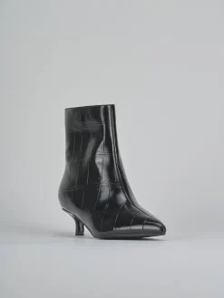 Sale Stivaletti tacco 5cm pelle sostenibile Donna Stivaletti Tacco Alto