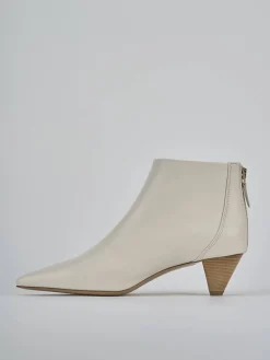 Stivaletti tacco 5cm pelle Donna Stivaletti Tacco Alto