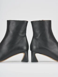 New Stivaletti tacco 5cm pelle Donna Stivaletti Tacco Alto