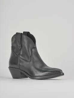 Hot Stivaletti tacco 4cm pelle Donna Stivaletti Tacco Basso