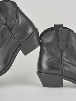 Hot Stivaletti tacco 4cm pelle Donna Stivaletti Tacco Basso