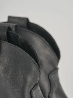 Hot Stivaletti tacco 4cm pelle Donna Stivaletti Tacco Basso