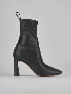 Stivaletti tacco 9cm pelle Donna Stivaletti Tacco Alto