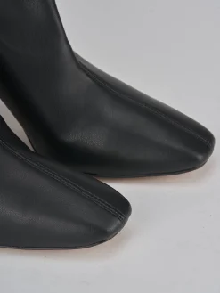 Stivaletti tacco 9cm pelle Donna Stivaletti Tacco Alto