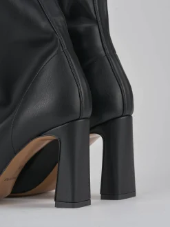 Stivaletti tacco 9cm pelle Donna Stivaletti Tacco Alto