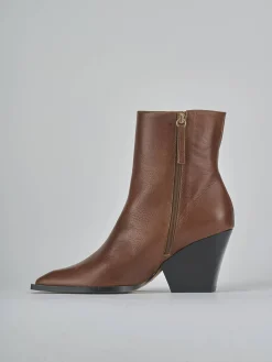 Sale Stivaletti tacco 8cm pelle Donna Stivaletti Tacco Alto