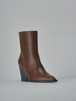 Sale Stivaletti tacco 8cm pelle Donna Stivaletti Tacco Alto