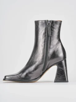 Stivaletti tacco 7cm pelle Donna Stivaletti Tacco Alto