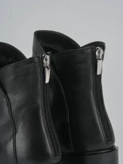 Clearance Stivaletti tacco 4cm pelle Donna Stivaletti Tacco Basso