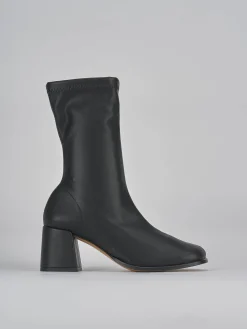 Stivaletti tacco 7cm pelle Donna Stivaletti Tacco Alto