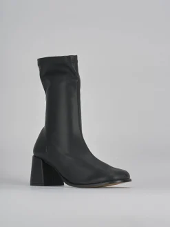 Stivaletti tacco 7cm pelle Donna Stivaletti Tacco Alto