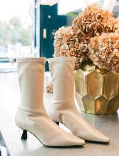 Discount Stivaletti tacco 5cm pelle Donna Stivaletti Tacco Alto