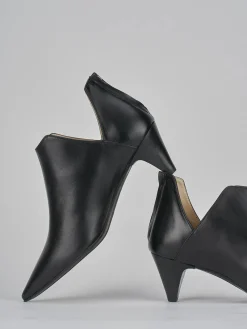 Clearance Stivaletti tacco 5cm pelle Donna Stivaletti Tacco Alto