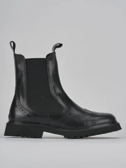 Outlet Stivaletti tacco 2cm pelle Donna Stivaletti Tacco Basso