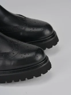 Outlet Stivaletti tacco 2cm pelle Donna Stivaletti Tacco Basso