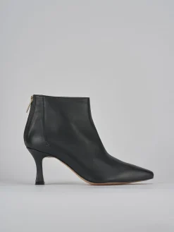 Outlet Stivaletti tacco 7cm pelle Donna Stivaletti Tacco Alto