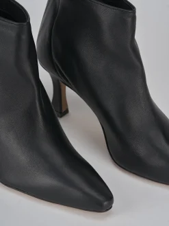 Outlet Stivaletti tacco 7cm pelle Donna Stivaletti Tacco Alto