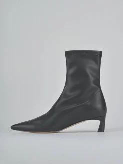 Clearance Stivaletti tacco 5cm pelle Donna Stivaletti Tacco Alto