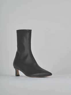 Clearance Stivaletti tacco 5cm pelle Donna Stivaletti Tacco Alto