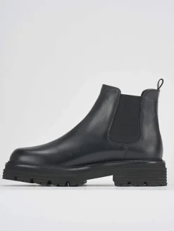 Clearance Stivaletti tacco 2cm pelle Donna Stivaletti Tacco Basso