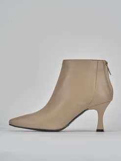 Discount Stivaletti tacco 7cm pelle Donna Stivaletti Tacco Alto