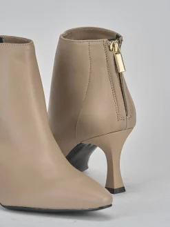 Discount Stivaletti tacco 7cm pelle Donna Stivaletti Tacco Alto