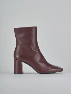 Best Stivaletti tacco 7cm pelle bordo' Donna Stivaletti Tacco Alto