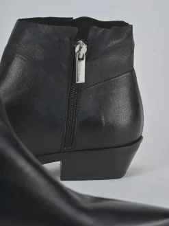 Best Stivaletti tacco 3cm pelle Donna Stivaletti Tacco Basso