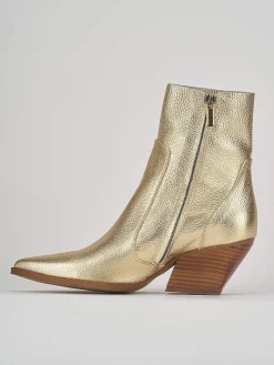 Discount Stivaletti tacco 7cm pelle Donna Stivaletti Tacco Alto