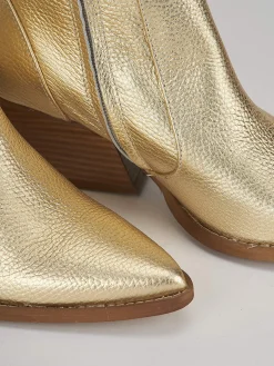 Discount Stivaletti tacco 7cm pelle Donna Stivaletti Tacco Alto