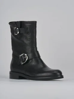 Best Stivaletti tacco 1cm pelle Donna Stivaletti Tacco Basso