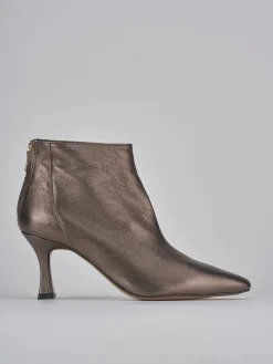 Discount Stivaletti tacco 7cm pelle testa Donna Stivaletti Tacco Alto