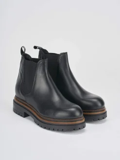 Online Stivaletti tacco 2cm pelle Donna Stivaletti Tacco Basso