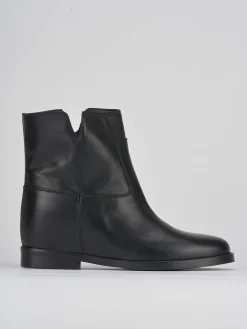 Clearance Stivaletti tacco 2cm pelle Donna Stivaletti Tacco Basso