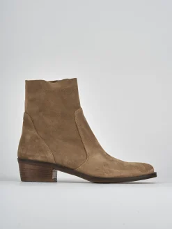 Discount Stivaletti tacco 4cm pelle Donna Stivaletti Tacco Basso