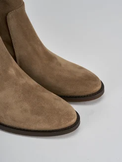 Discount Stivaletti tacco 4cm pelle Donna Stivaletti Tacco Basso