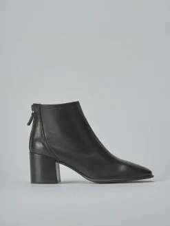 New Stivaletti tacco 6cm pelle testa Donna Stivaletti Tacco Alto