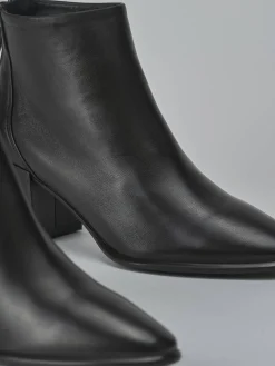 New Stivaletti tacco 6cm pelle testa Donna Stivaletti Tacco Alto