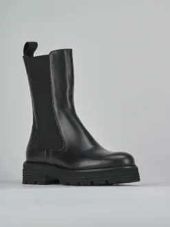 Discount Stivaletti tacco 2cm pelle Donna Stivaletti Tacco Basso